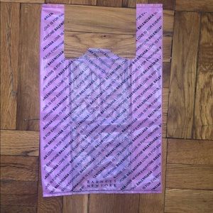 Balenciaga X Barney’s limited edition plastic bag